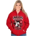 thumbnail image 1 of Kanji Betty Boop Unafraid To Be Me Women Plus Size Zipper Hoodie Brisco Brands 5X, 1 of 5