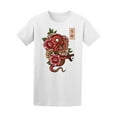 thumbnail image 1 of Kanji Life Japanese Snake T-Shirt Men -Image by Shutterstock, Male Large, 1 of 2
