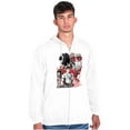 thumbnail image 1 of Kanji Street Fighter Dream Big Ryu Men Big & Tall Zip Hoodie Brisco Brands 5X, 1 of 5