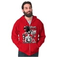 thumbnail image 1 of Kanji Street Fighter Dream Big Ryu Men Big & Tall Zip Hoodie Brisco Brands 5X, 1 of 5