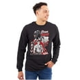 thumbnail image 1 of Kanji Street Fighter Dream Big Ryu Men's Long Sleeve Tee T Shirt Brisco Brands S, 1 of 6