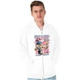 thumbnail image 1 of Kanji Street Fighter Makin Moves Unisex Plus Size Zip Hoodie Brisco Brands 2X, 1 of 5
