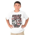 thumbnail image 1 of Kanji Street Fighter Squad Deep Crewneck T Shirts Boy Girl Teen Brisco Brands X, 1 of 6