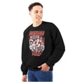 thumbnail image 1 of Kanji Street Fighter Squad Deep Sweatshirt for Men or Women Brisco Brands S, 1 of 6