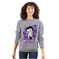 thumbnail image 1 of Kanji Style Betty Boop Be Bold Women Crewneck Sweatshirt Brisco Brands S, 1 of 6