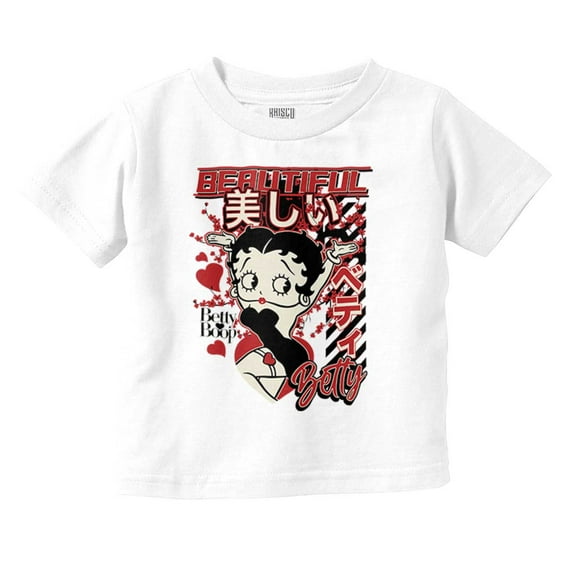 Kanji Style Betty Boop Beautiful Youth T Shirt Tee Girls Infant Toddler Brisco Brands 12M
