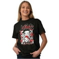 thumbnail image 1 of Kanji Style Betty Boop Classy Chic Women Plus Size Graphic Tee Tees Brisco Brands 5X, 1 of 3