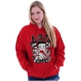 thumbnail image 1 of Kanji Style Betty Boop Classy Chic Women Plus Size Hoodie Brisco Brands 3X, 1 of 4