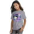 thumbnail image 1 of Kanji Style Betty Boop Love XOXO Girls Kids T Shirt Tees Teen Brisco Brands XS, 1 of 6