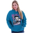 thumbnail image 1 of Kanji Style Cartoon Bring on the Boop Hoodie Sweatshirt Women Brisco Brands 4X, 1 of 4