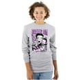 thumbnail image 1 of Kanji Style Cartoon Bring on the Boop Women Plus Size Long Sleeve Graphic Tee Brisco Brands 3X, 1 of 5