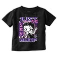 thumbnail image 1 of Kanji Style Cartoon Just Say Boop Youth T Shirt Tee Girls Infant Toddler Brisco Brands 18M, 1 of 5