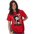 thumbnail image 1 of Kanji Style Retro Cartoon I'm a Boop Women's Graphic T Shirt Tees Brisco Brands S, 1 of 6