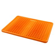 Kanjo Acupressure Foot Mat 10-1/2 X 13-1/2 Inch Orange KANFOOTO