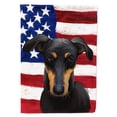 thumbnail image 1 of Kanni American Flag Flag Canvas House Size, 1 of 4