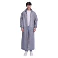thumbnail image 1 of Kannior EVA Raincoat, Unisex Hooded Long Length Waterproof Reusable Rain Ponchos, Fits Most for Outdoor Travel Hiking Commute, 1 of 5