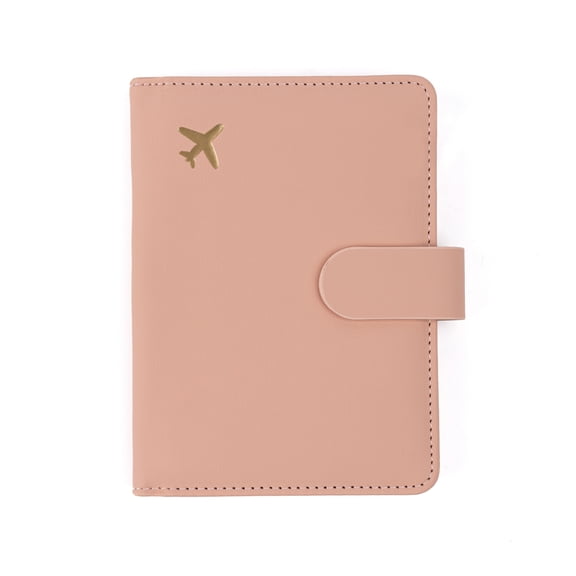 Kannior Passport Holder Travel Wallet RFID Blocking Case Cover for Women Waterproof Passport Book with Pen Holder for Men