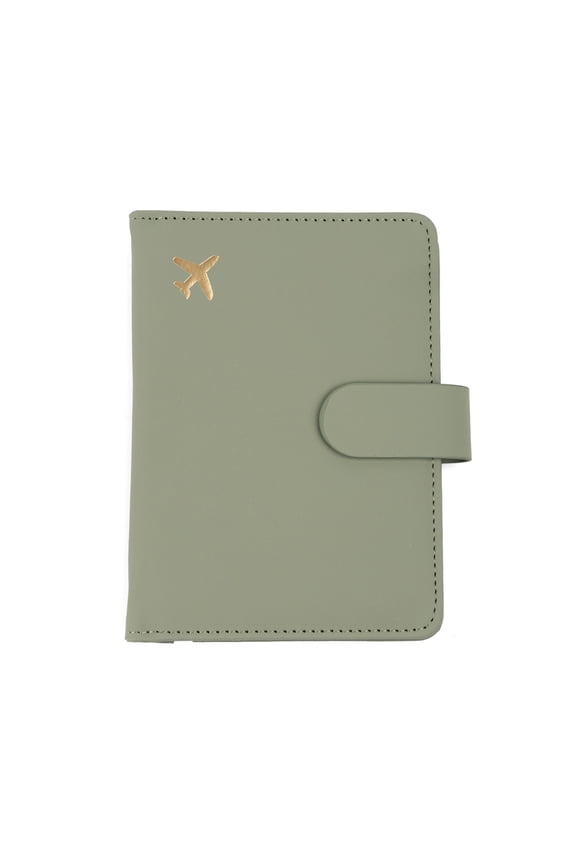 Passport Holder Travel Wallet RFID Blocking Case Cover for Women Waterproof Passport Book with Pen Holder for Men