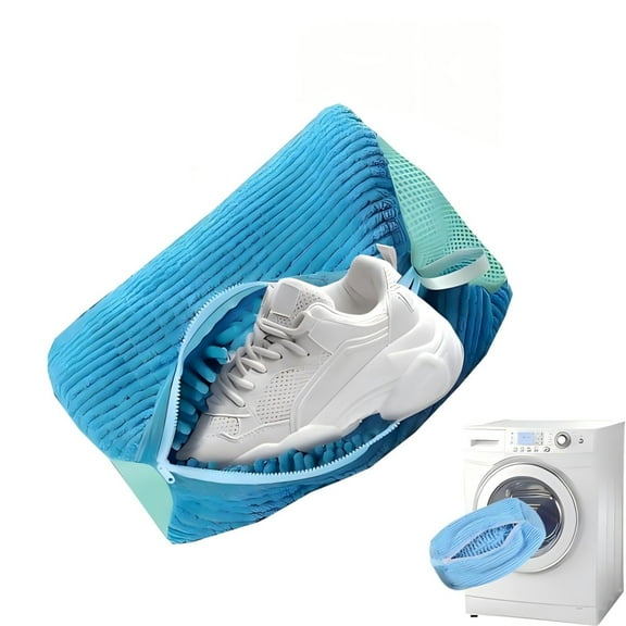 Kannior Shoe Washing Machine Bag Laundry Bag with Zipper Closure Reusable Protect Sneakers Shoes Suitable for Travel Storage and Home Use