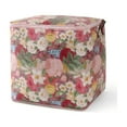 thumbnail image 1 of Kannior Storage Chests Boxes Flower Printed Storage Bag Thickened Waterproof Moisture Proof Double Zipper Organizer for Clothes, Quilts, 1 of 7