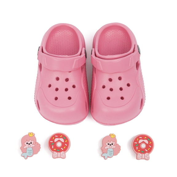 Kannior Toddler Boys Girls Garden Clogs Cartoon Slides Shoes Slip On Slipper Water Sandals For Little Kids