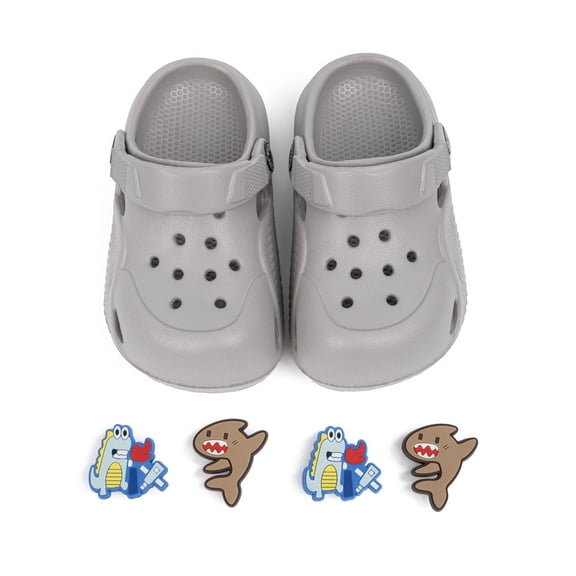 Kannior Toddler Boys Girls Garden Clogs Cartoon Slides Shoes Slip On Slipper Water Sandals For Little Kids