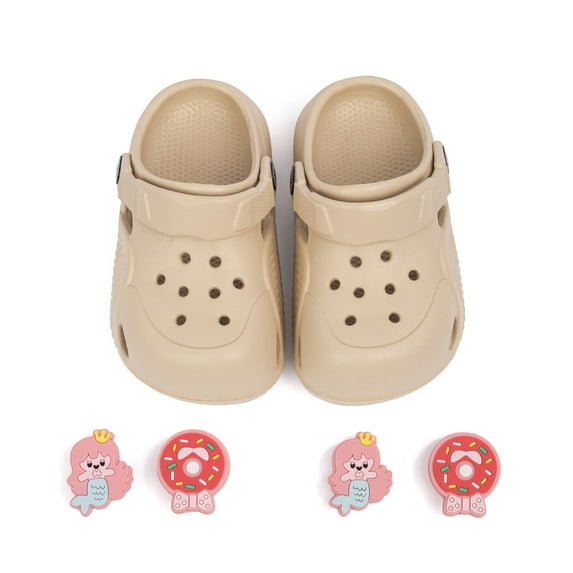 Kannior Toddler Boys Girls Garden Clogs Cartoon Slides Shoes Slip On Slipper Water Sandals For Little Kids