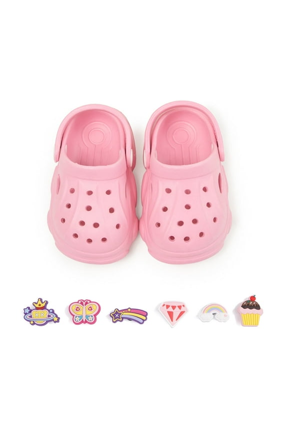 Toddler Boys Girls Garden Clogs Cartoon Slides Shoes Slip On Slipper Water Sandals For Little Kids