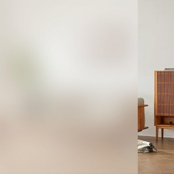 Kannior Window Privacy Film Frosted Static Film for Glass Windows Cover Suncatcher Window Cling Tint Sticker Home Bathroom No Glue Easy Installation