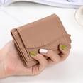 thumbnail image 1 of Kannior Women's Wallet, Rfid Wallet for Women Compact Purse with Snap Closure and Multiple Card Holder, Minimalist Coin Pocket Organizer, 1 of 5