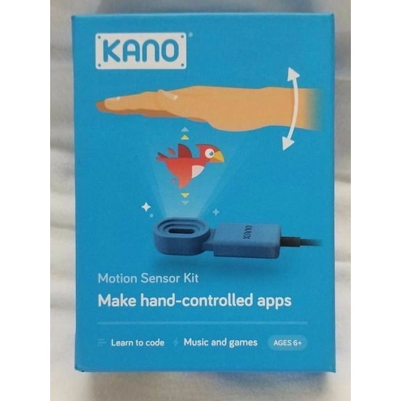Kano Motion Sensor Kit Make Hand Controlled Apps Learn To Code Music Games New