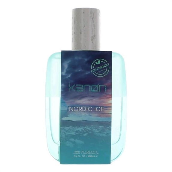 Kanon 3.4 oz Nordic Ice Eau De Toilette Spray for Men