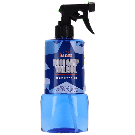 Boot Camp Warrior Blue Recruit By Kanon For Men Body Mist Spray 10oz NEW