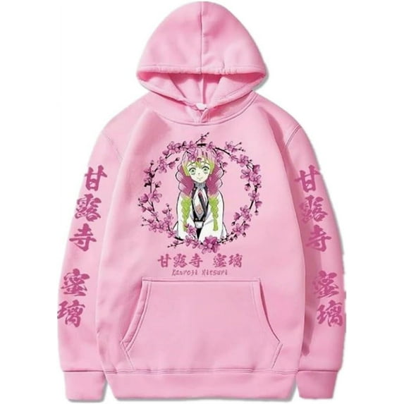 Kanroji Mitsuri Hoodie Printed Sweatshirt Unisex Spring Long Pullover