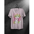 thumbnail image 1 of Kanroji Mitsuri T-shirt, Kimetsu No Yaiba Manga Anime, Demon Slayer Shirt,Black color,size 5XL, 1 of 5