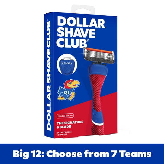 Dollar Shave Club Kansas 6-Blade Razor Starter Set With Limited-Edition Handle