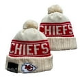 Kansas City 2024 Cold Weather Sport White Knit Hats Classic Cuffed