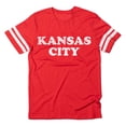 thumbnail image 1 of Kansas City 70s Text Jersey TShirt Trending Tee Best Gift Shirts, 1 of 3