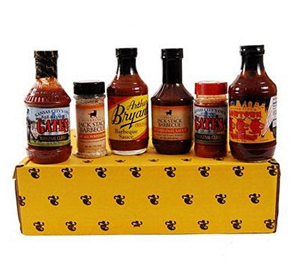 Kansas City Barbecue Sauce Deluxe Gift Basket Box Set