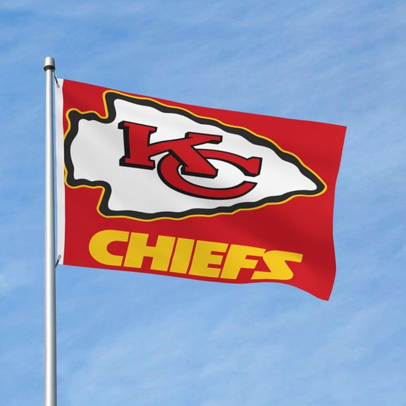 Kansas_City Brand New Outdoor Double Sided Flag 3x5ft, Football Team Custom Garden Flag Fan Game Flag Home Decor Flag Fan Gift