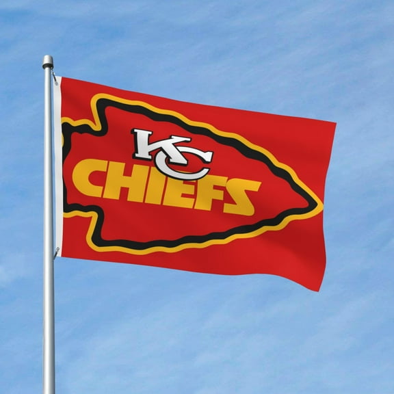 Kansas_City Brand New Outdoor Double Sided Flag 3x5ft, Football Team Custom Garden Flag Fan Game Flag Home Decor Flag Fan Gift