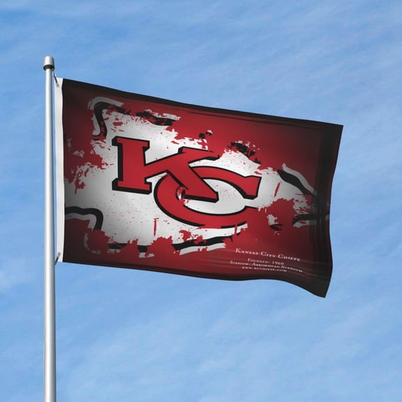 Kansas_City Brand New Outdoor Double Sided Flag 3x5ft, Football Team Custom Garden Flag Fan Game Flag Home Decor Flag Fan Gift