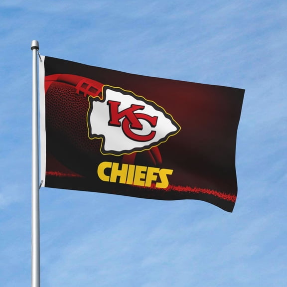 Kansas_City Brand New Outdoor Double Sided Flag 3x5ft, Football Team Custom Garden Flag Fan Game Flag Home Decor Flag Fan Gift