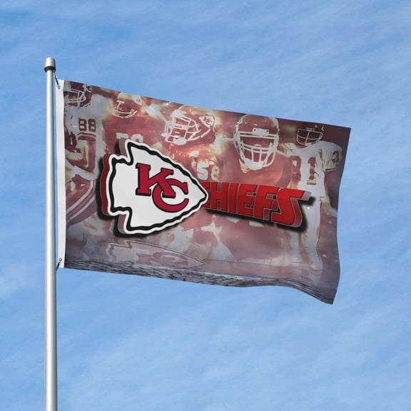 Kansas_City Brand New Outdoor Double Sided Flag 3x5ft, Football Team Custom Garden Flag Fan Game Flag Home Decor Flag Fan Gift