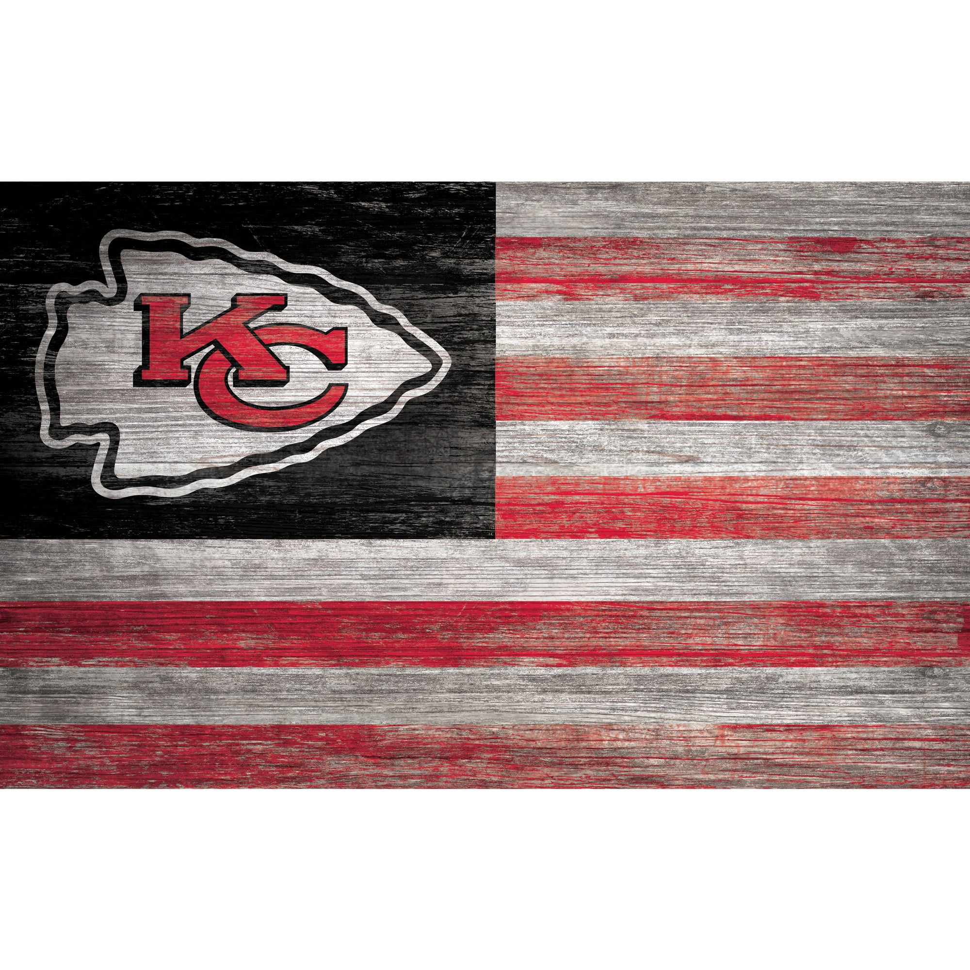 Kansas City Chiefs 10.5 x 13 Sublimated Horizontal Team Logo Plaque