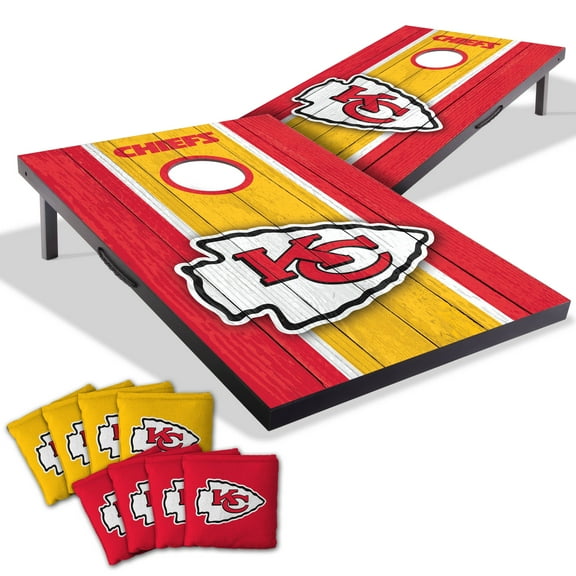 Kansas City Chiefs 2x3 MDF Cornhole Game Set