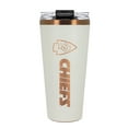thumbnail image 1 of Kansas City Chiefs 30oz. Big Slim Stainless Steel Tumbler Cream & Copper Edition, 1 of 3