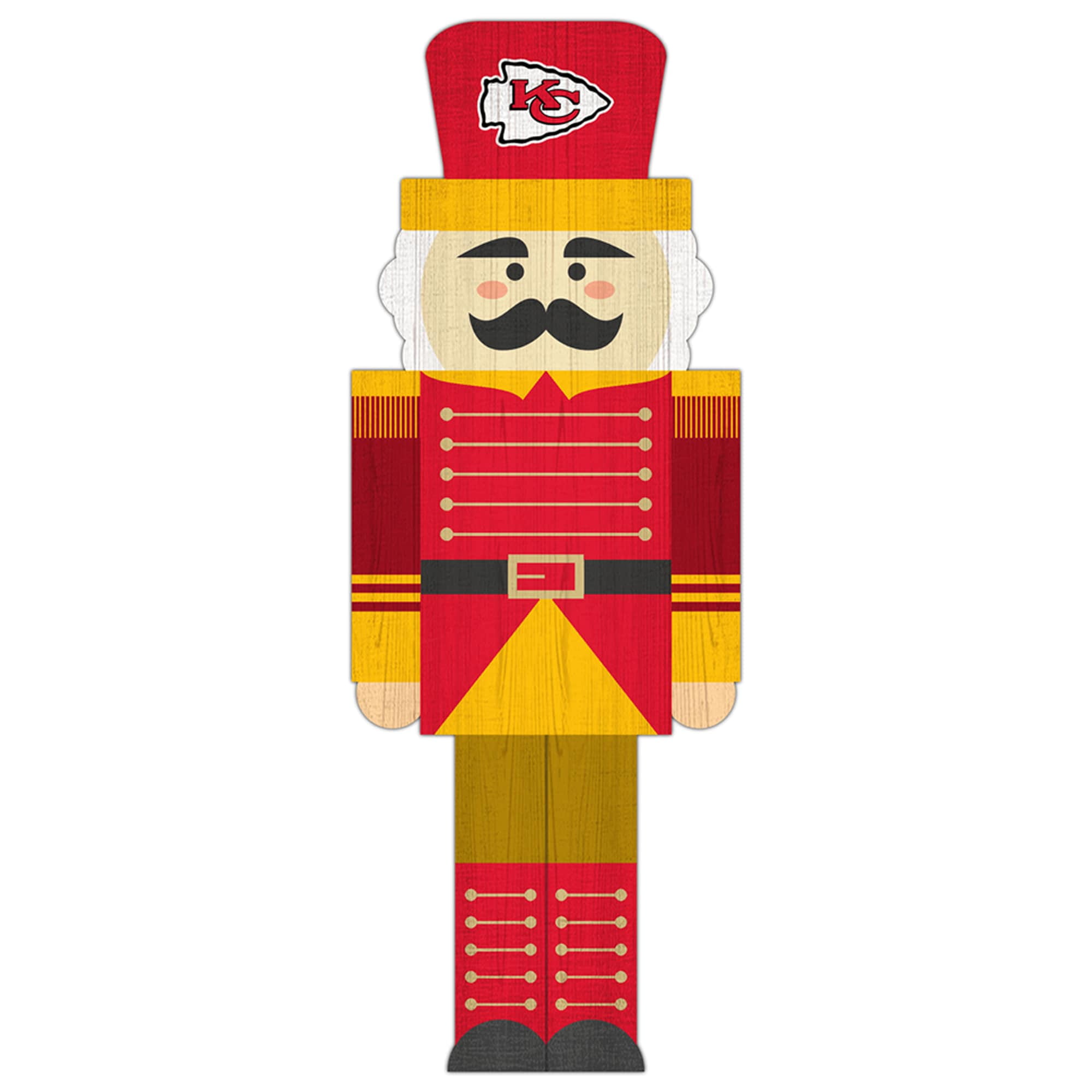 Kansas City Chiefs 31'' Nutcracker Leaner
