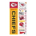 thumbnail image 1 of Kansas City Chiefs 47" Double Sided Fall Leaner Fan Sign, 1 of 4