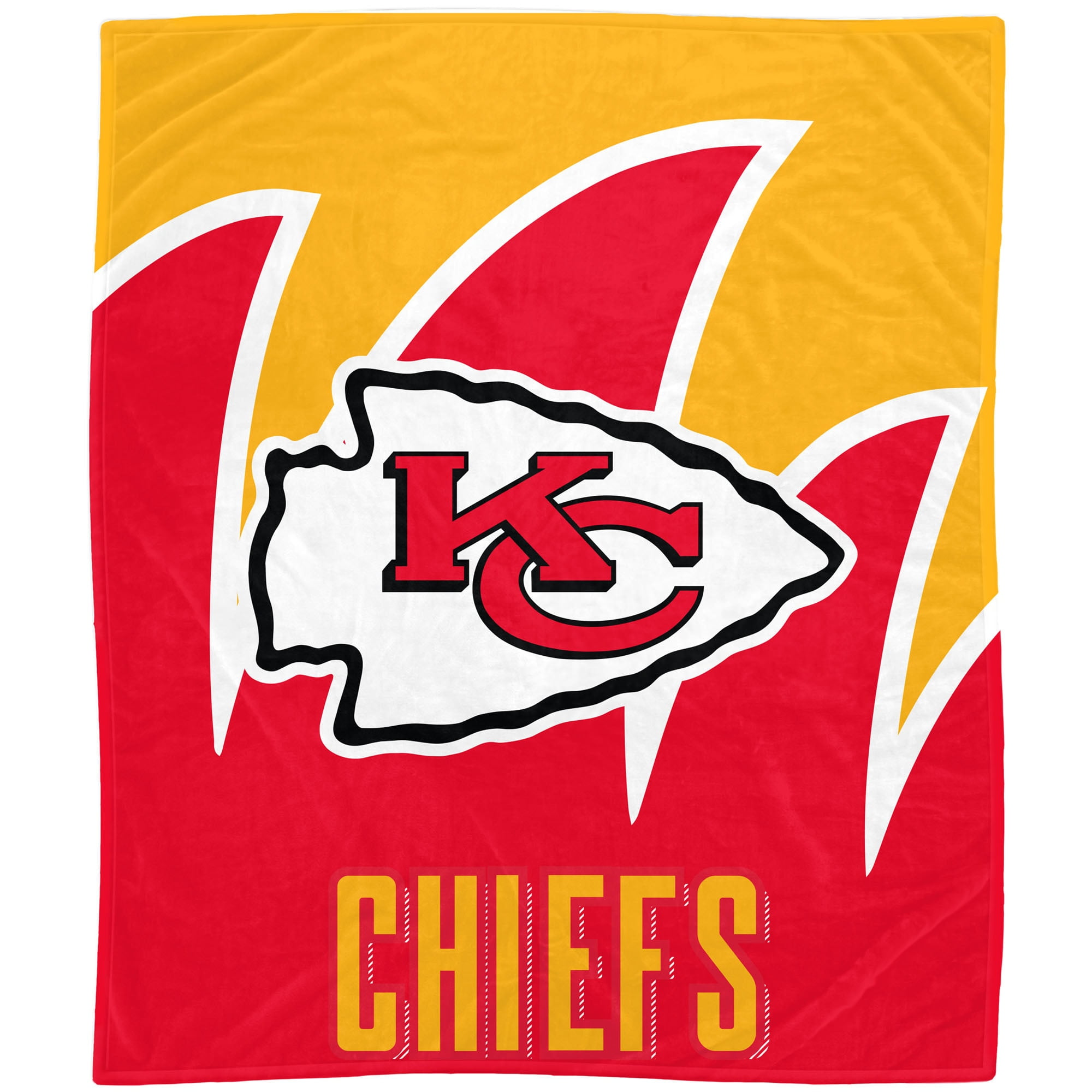 Kansas City Chiefs 60'' x 70'' Splash Coral Fleece Blanket